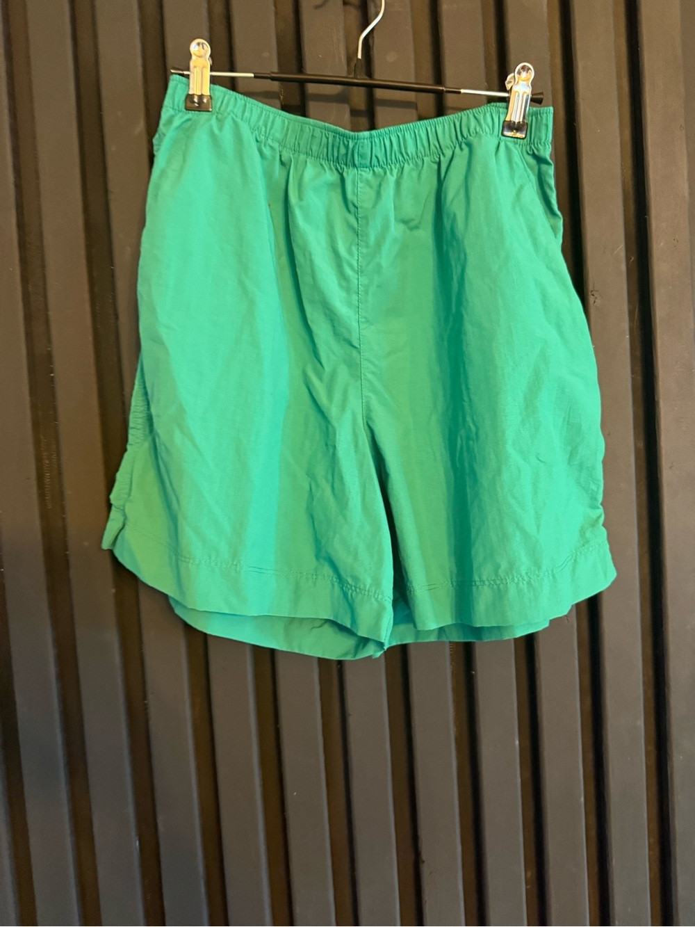 GAP Women's Bright Green Athletic Shorts